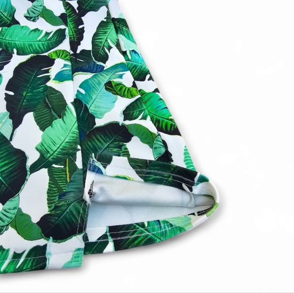 Missguided Tropical Mini Skirt, Size 6 - Picture 3 of 5